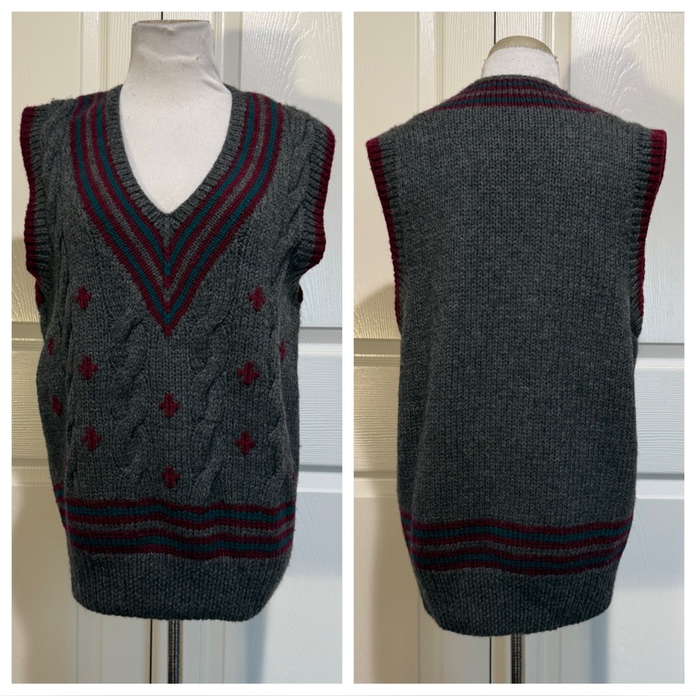 80’s Vintage Brooks Brothers wool vest